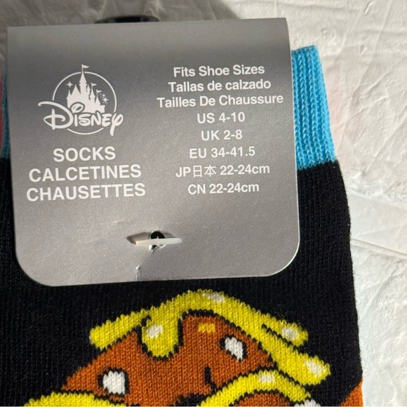 New Disney Graphic Socks Mickey Donut Pretzel Waffle Unisex Size US 4-10 - Picture 7 of 8